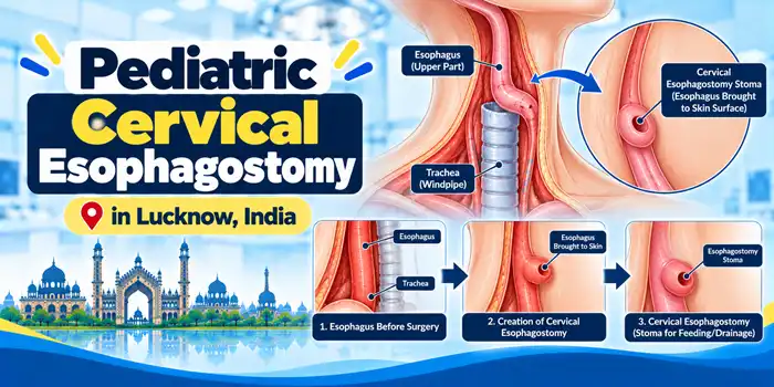 Pediatric Cervical Esophagostomy in Lucknow