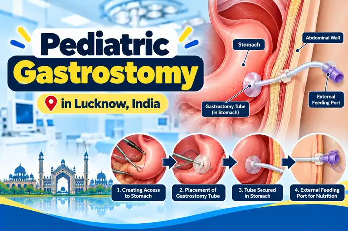 Pediatric Gastrostomy in Lucknow
