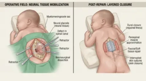 Pediatric Meningocele Repair Surgery